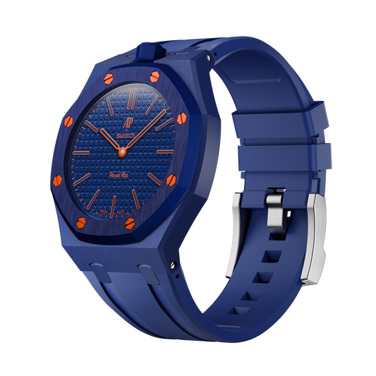 Sport rubber strap and wrist adapter — Midnight Navy