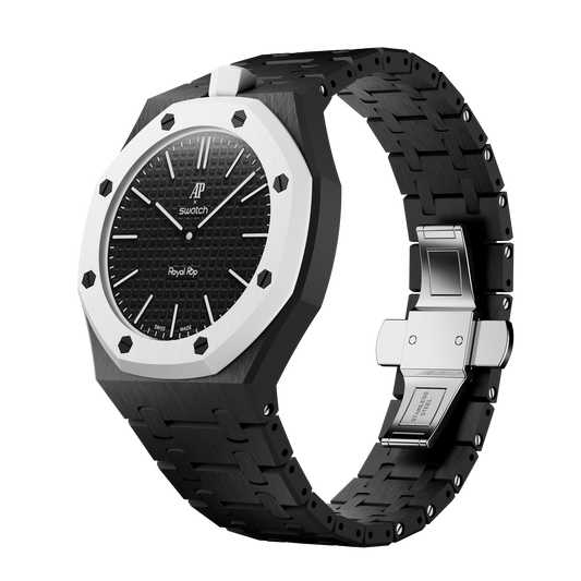 Ceramic strap and wrist adapter — Graphite Noir