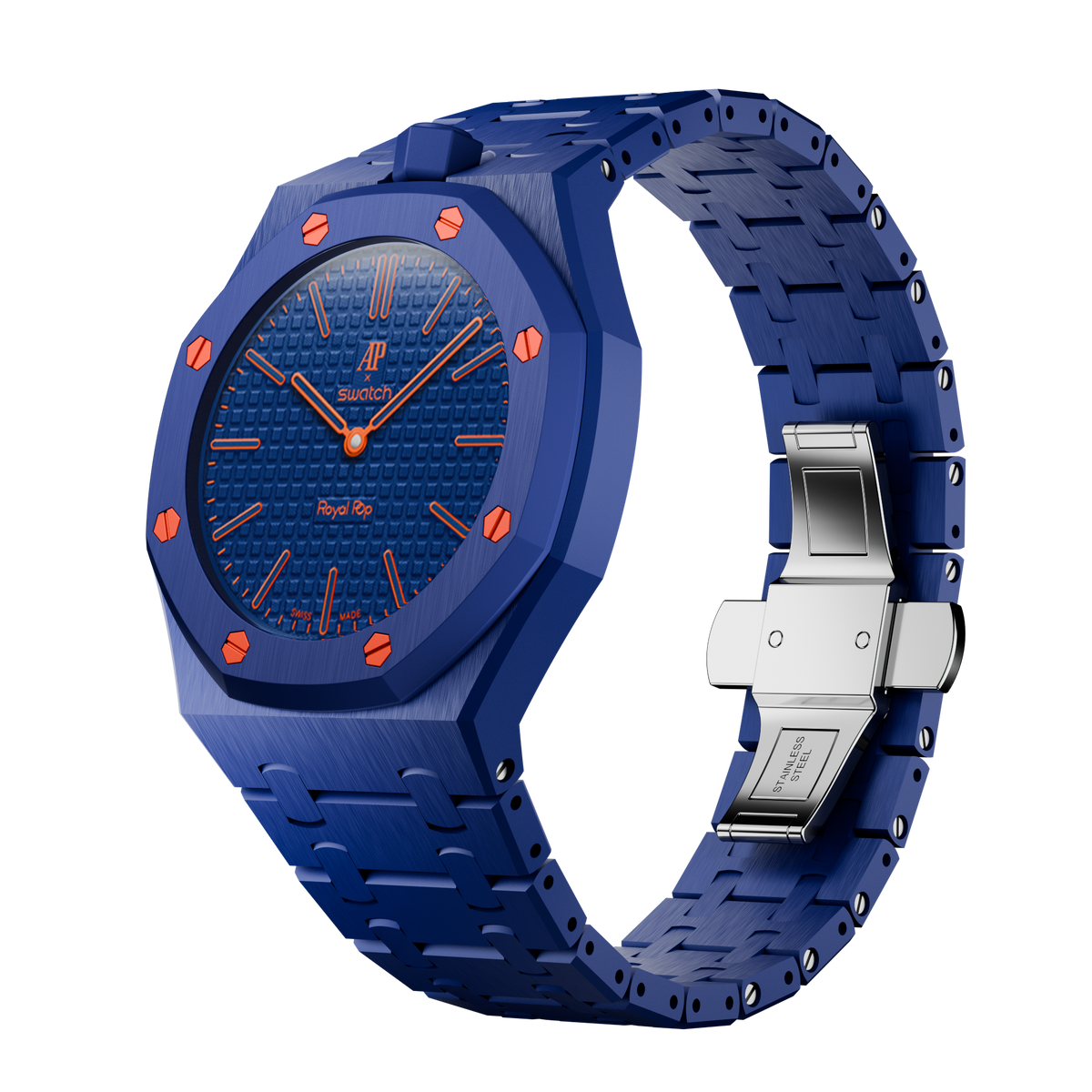 Ceramic strap and wrist adapter — Midnight Navy