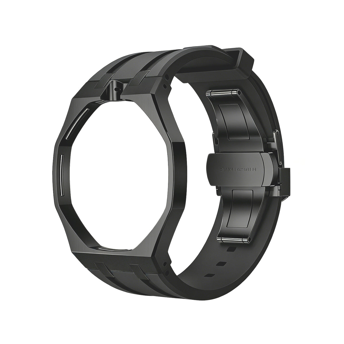 Black Frame Steel & Rubber Royal Pop wrist adapter — view 2