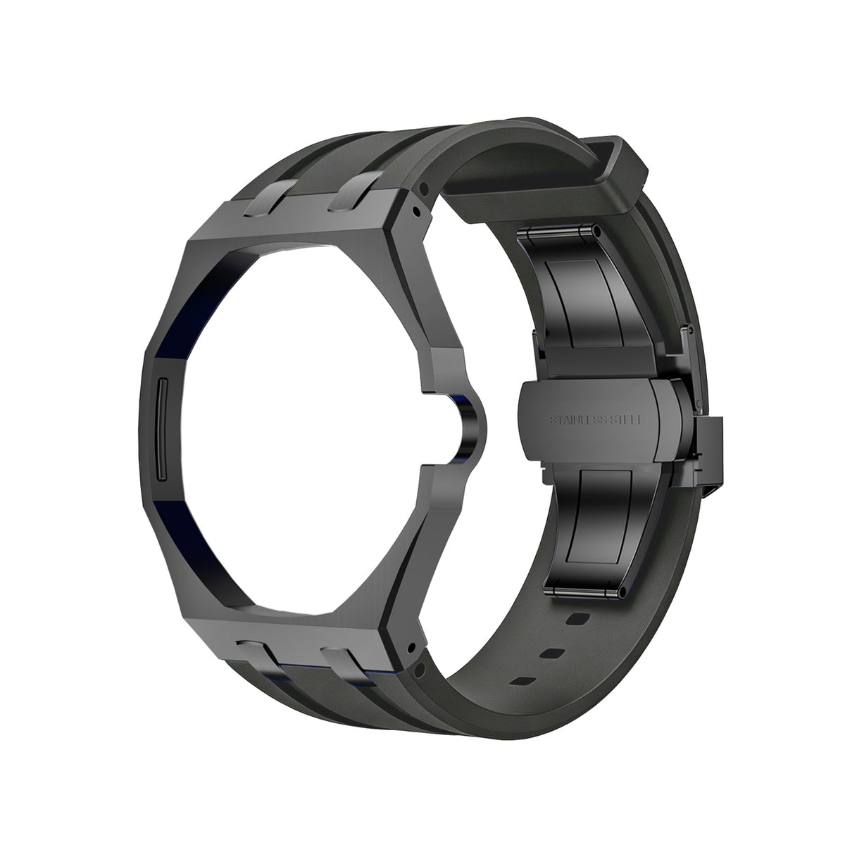 Black Frame Steel & Rubber Royal Pop wrist adapter