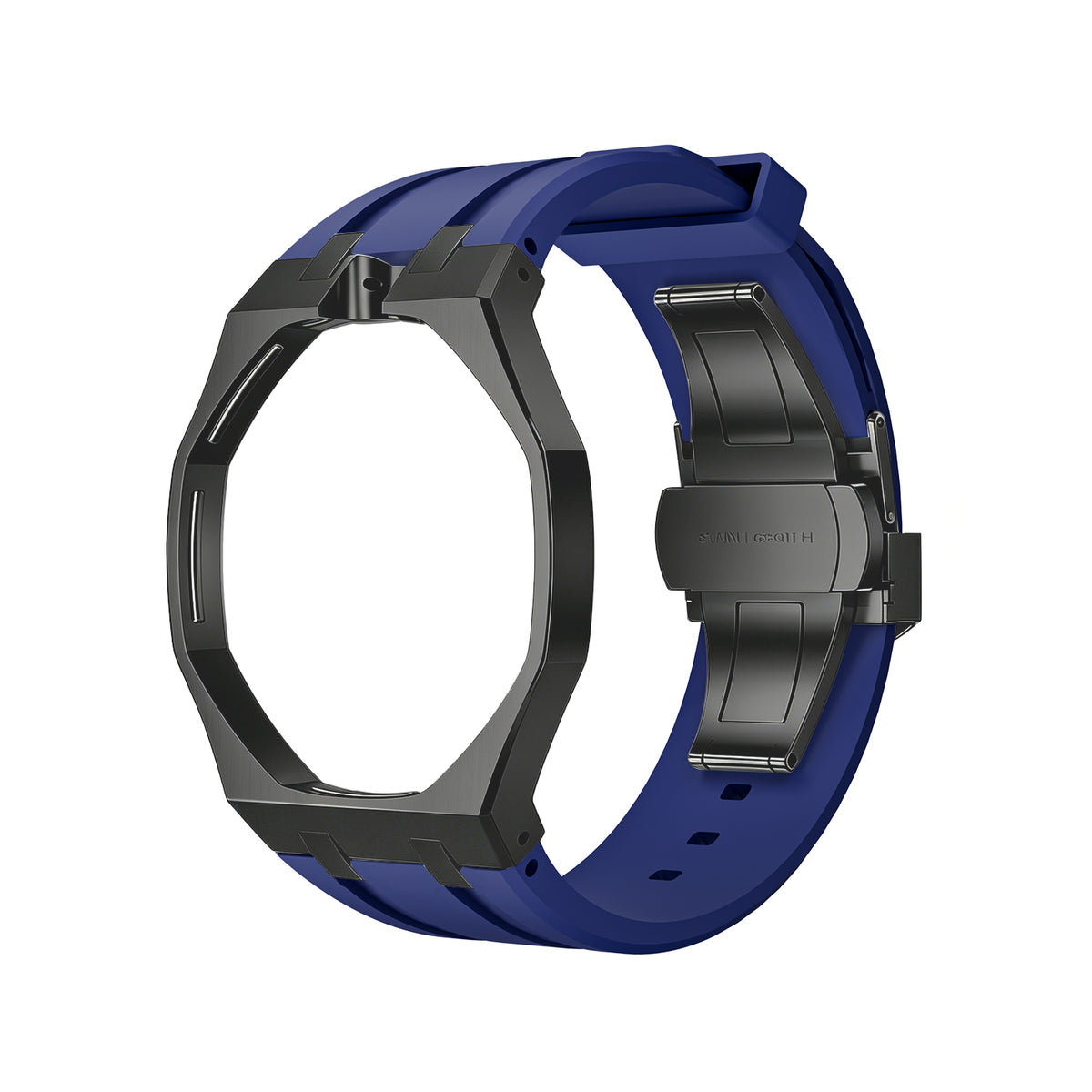 Black Frame Steel & Rubber Royal Pop wrist adapter — view 4