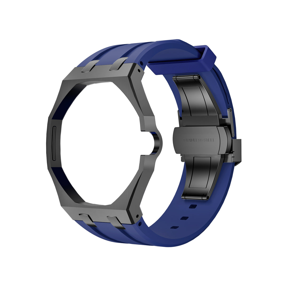 Black Frame Steel & Rubber Royal Pop wrist adapter — view 3