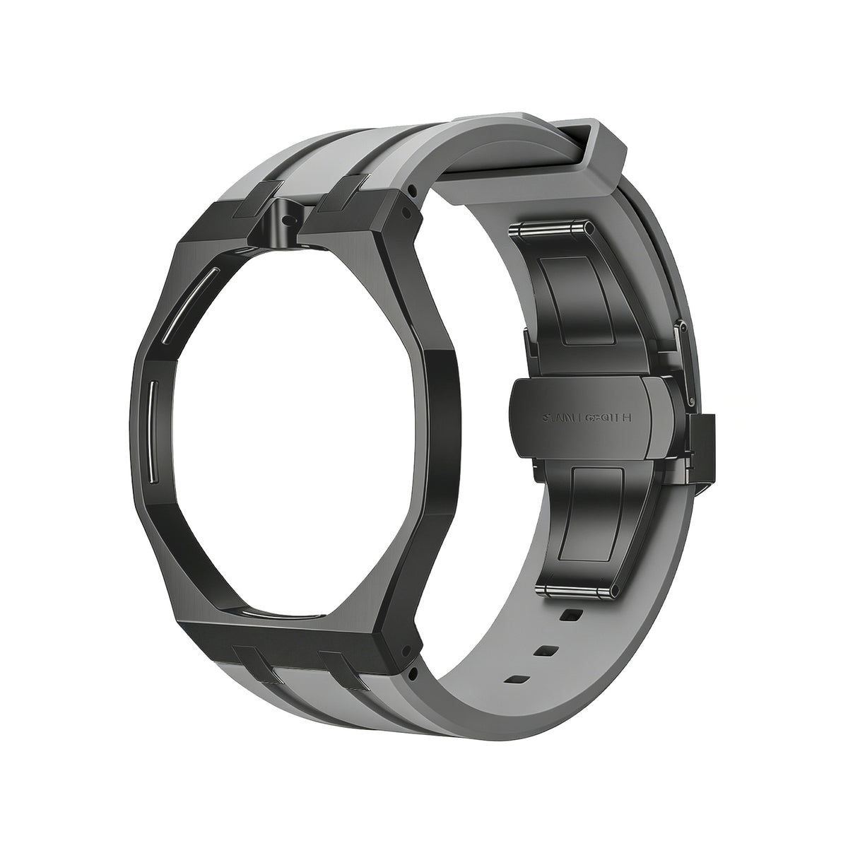 Black Frame Steel & Rubber Royal Pop wrist adapter — view 7