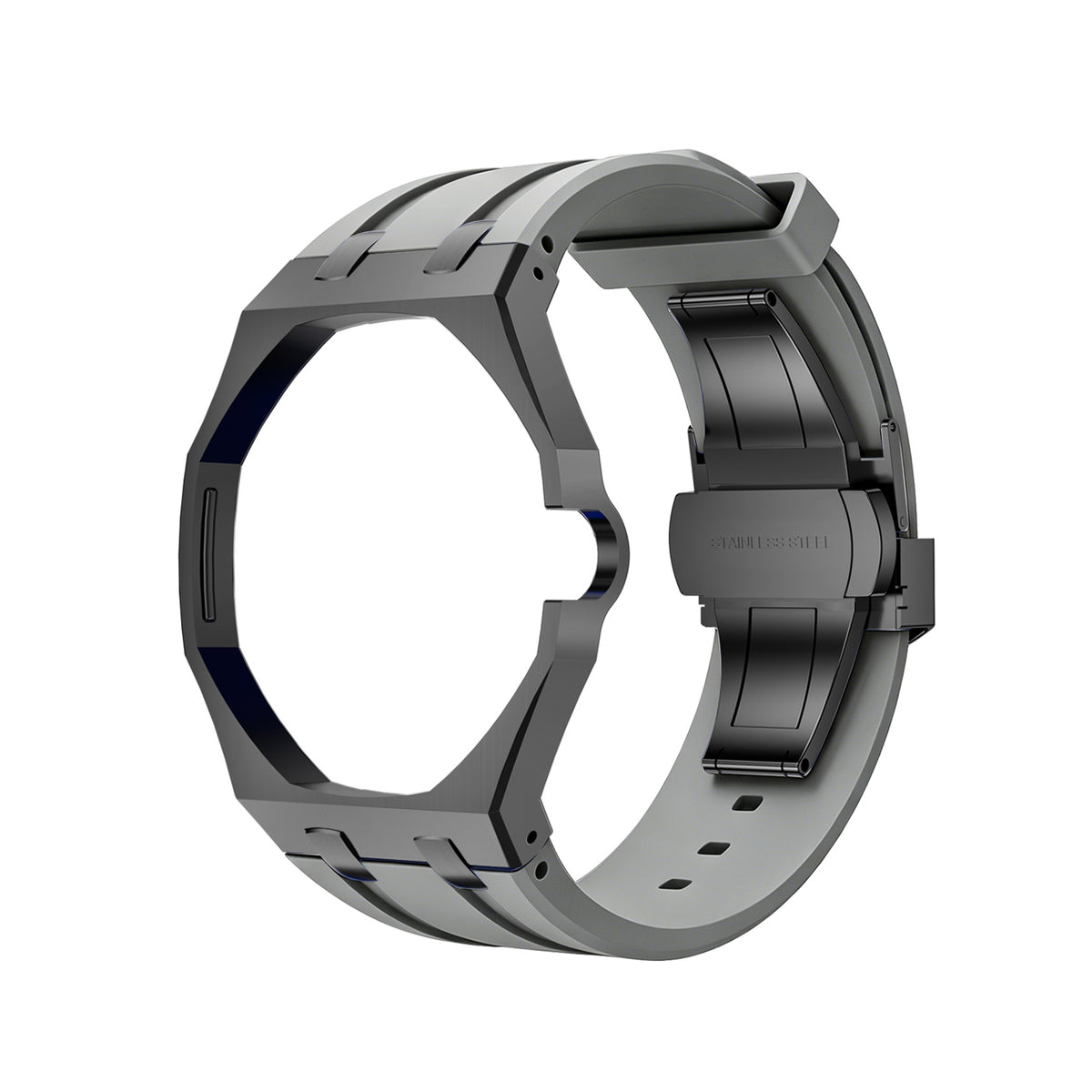 Black Frame Steel & Rubber Royal Pop wrist adapter — view 6