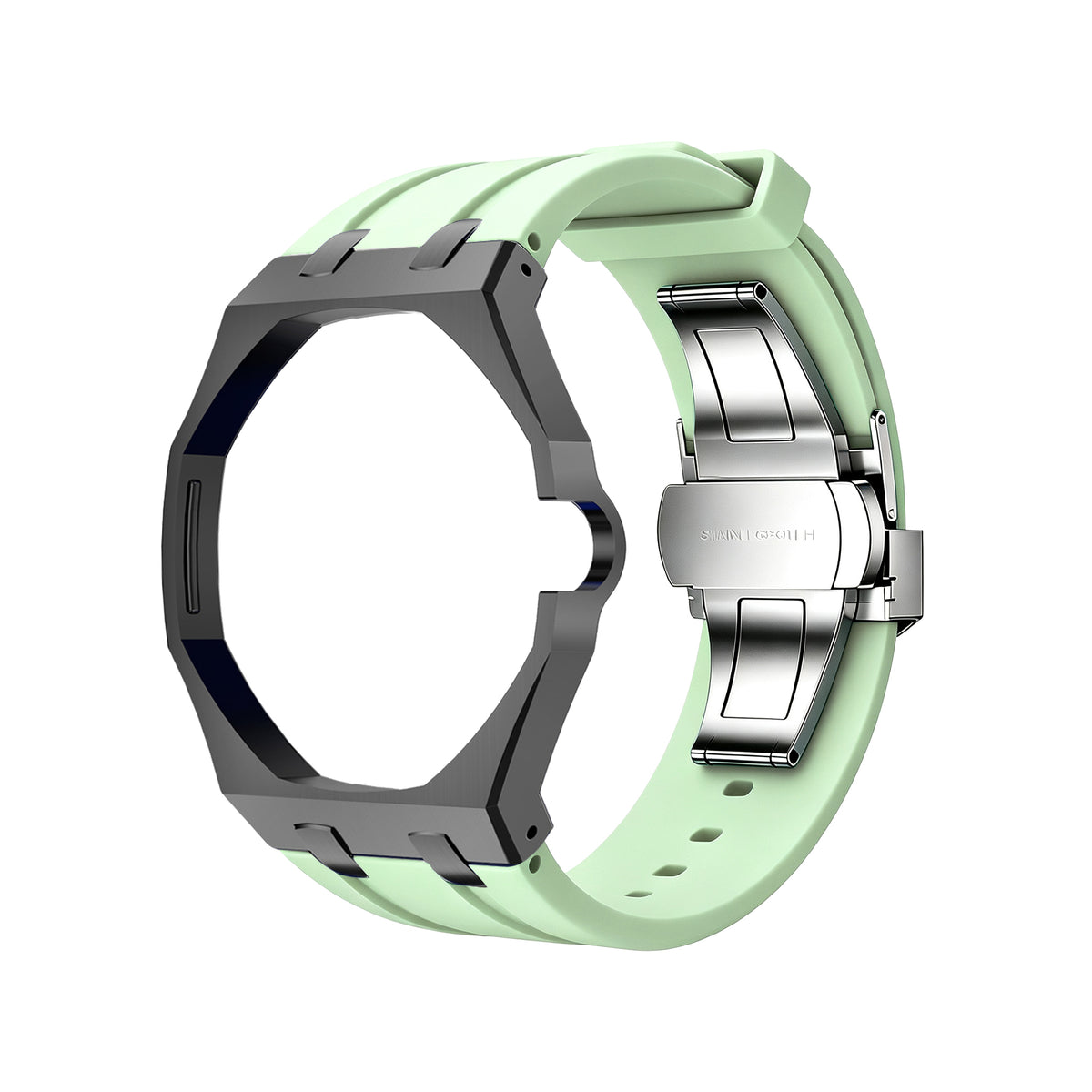 Black Frame Steel & Rubber Royal Pop wrist adapter — view 8