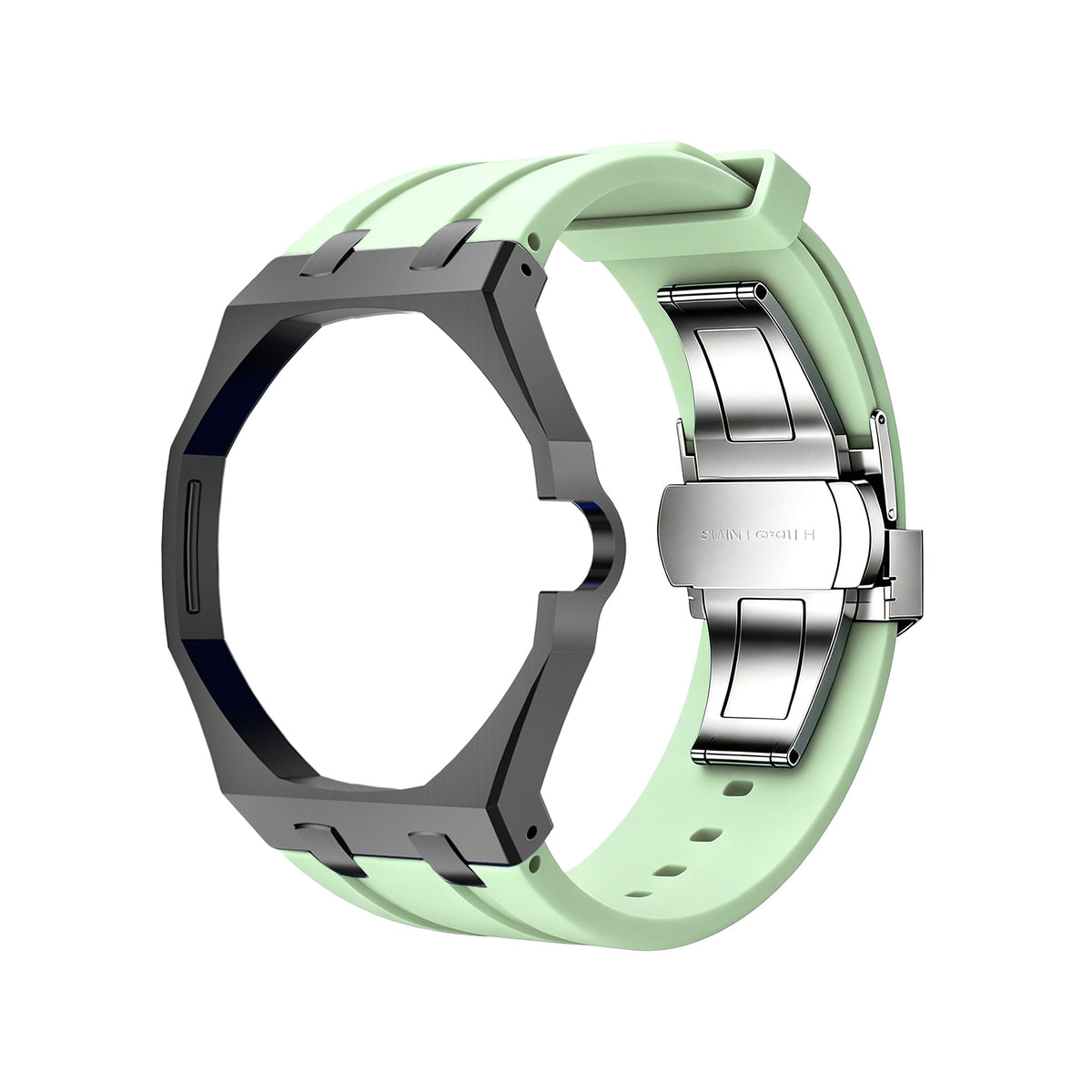 Black Frame Mint Green steel Royal Pop wrist adapter