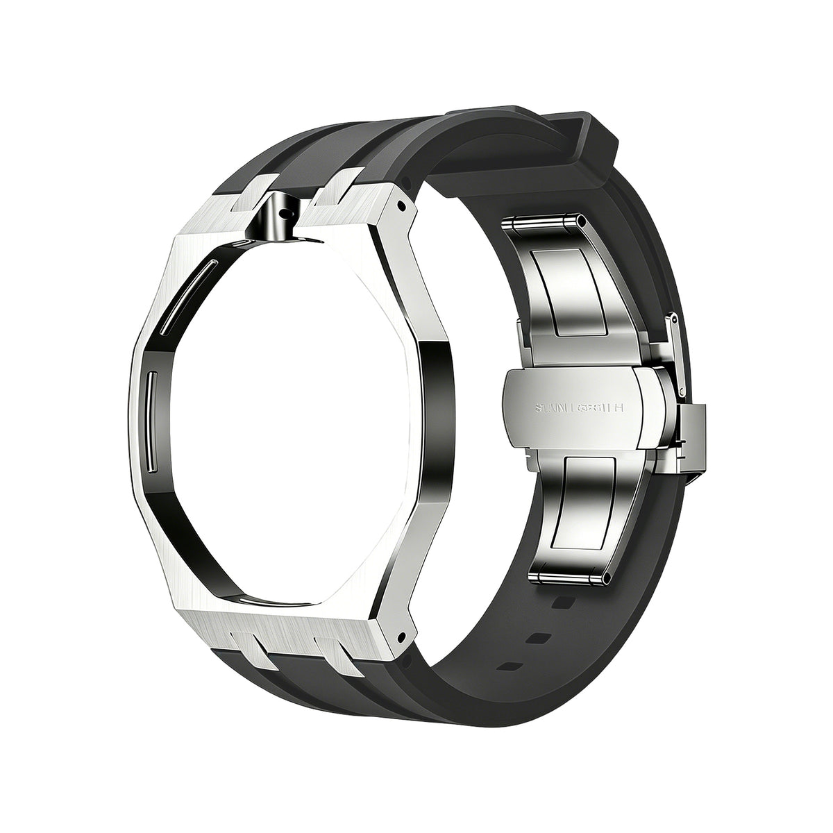Silver Frame Steel & Rubber Royal Pop wrist adapter — view 2