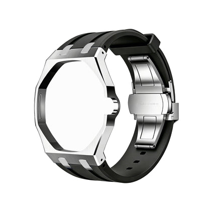 Silver Frame Steel & Rubber Royal Pop wrist adapter