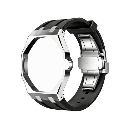 Silver Frame Steel & Rubber Royal Pop wrist adapter