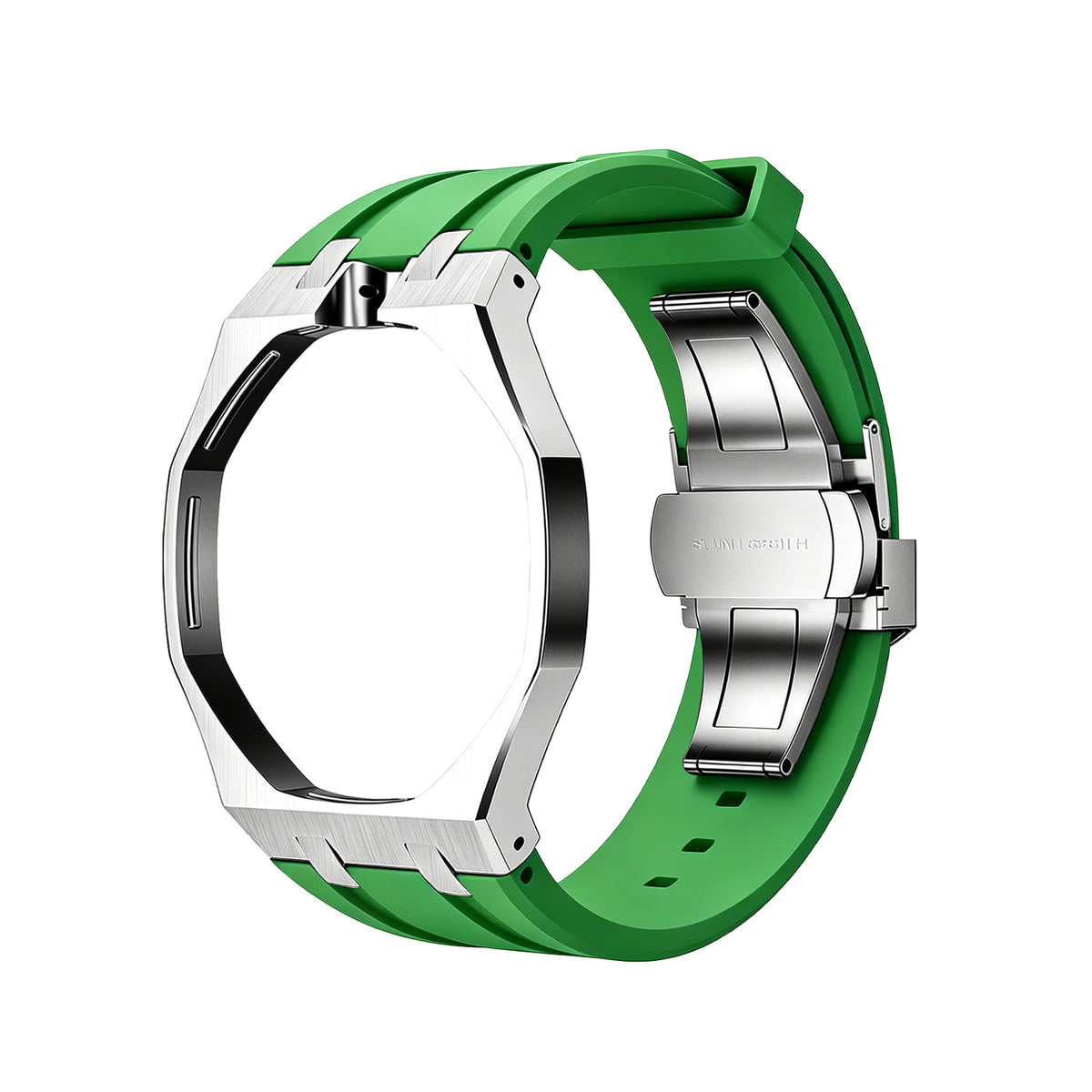 Silver Frame Steel & Rubber Royal Pop wrist adapter — view 5