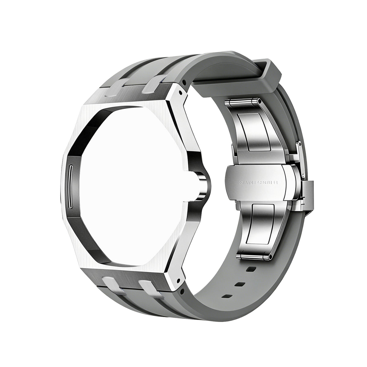 Silver Frame Steel & Rubber Royal Pop wrist adapter — view 6