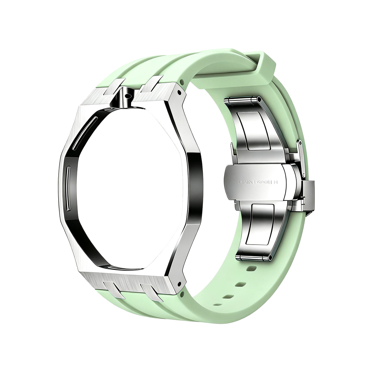 Silver Frame Steel & Rubber Royal Pop wrist adapter — view 8