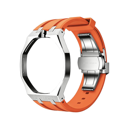 Silver Frame Orange steel Royal Pop wrist adapter