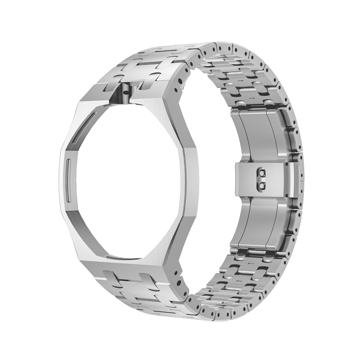 Silver Frame · Steel & Rubber — Royal Pop Wrist Adapter