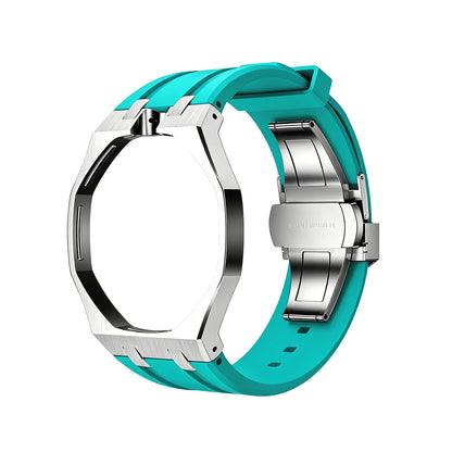 Silver Frame · Steel & Rubber — Royal Pop Wrist Adapter