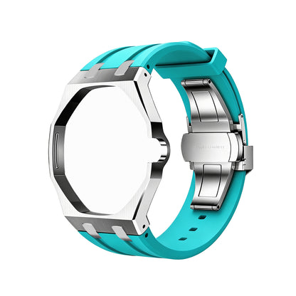 Silver Frame · Steel & Rubber — Royal Pop Wrist Adapter
