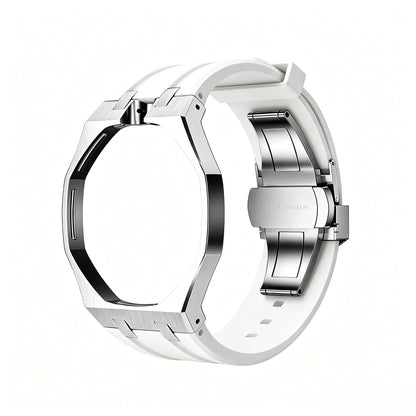 Silver Frame · Steel & Rubber — Royal Pop Wrist Adapter