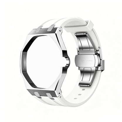 Silver Frame · Steel & Rubber — Royal Pop Wrist Adapter