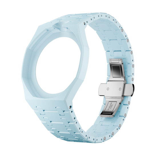 Baby Blue ceramic strap and wrist adapter for the Royal Pop pocket watch — Royal Wristband